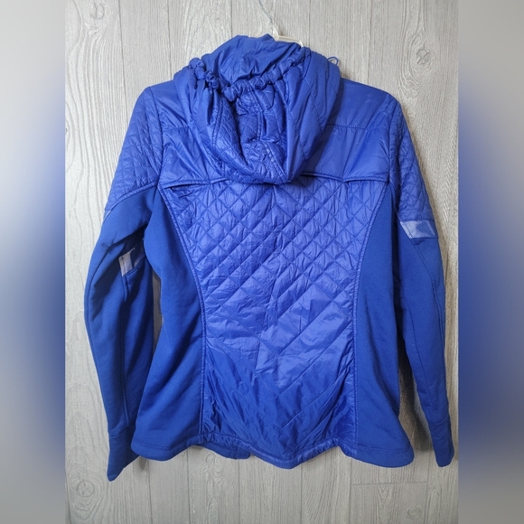 Athleta Women's Vibrant Blue Ski Jacket - Picture 4 of 6